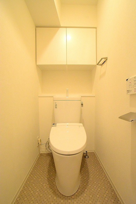 トイレ　ゆったりとした空間のトイレです