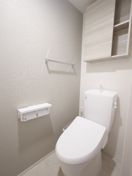 トイレ　ゆったりとした空間のトイレです