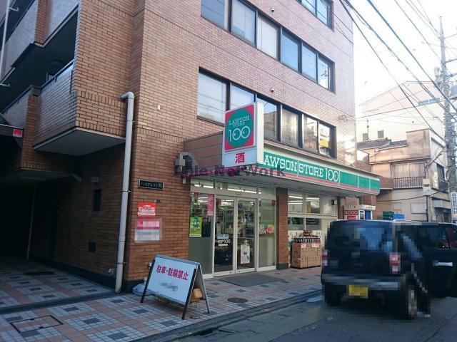 コンビニ　ローソンストア100（コンビニ）まで500m