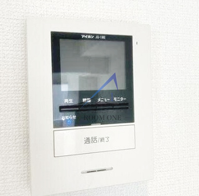セキュリティ　モニター付きインターホンです。