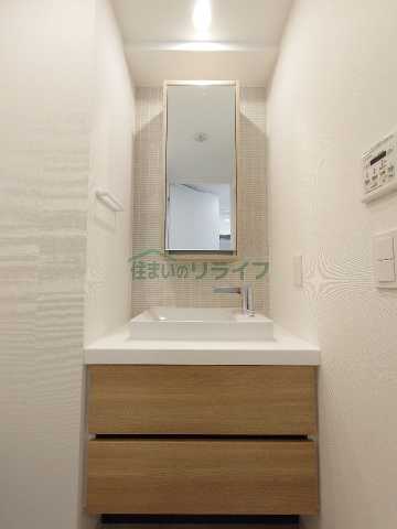 洗面設備　プライムメゾン西早稲田　202転用写真