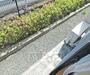 バルコニー　窓の外の写真です