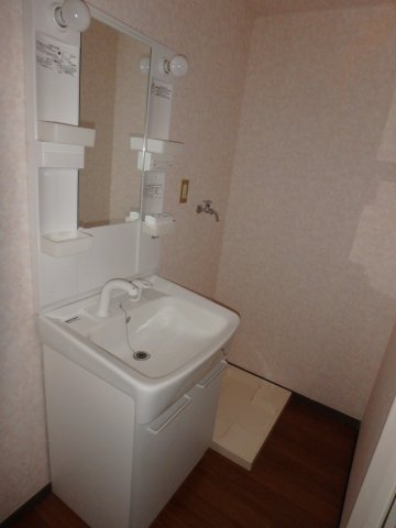 洗面設備　以前の写真です