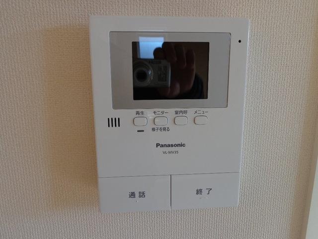 セキュリティ　モニター付きインターホン