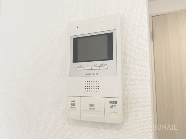 セキュリティ　モニター付きインターホンです！