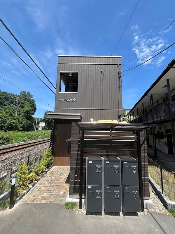 建物外観　オートロック・宅配ボックス付き築浅アパート