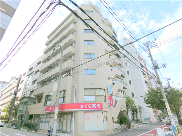 建物外観　1989年6月築　RC鉄筋コンクリート造地上8階建て 東京都