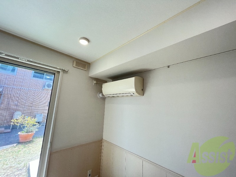 その他設備　エアコンが設置済みです。入居後すぐに使用できます。