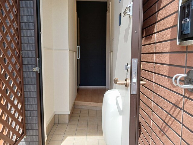 玄関　毎日通る玄関はこちらです