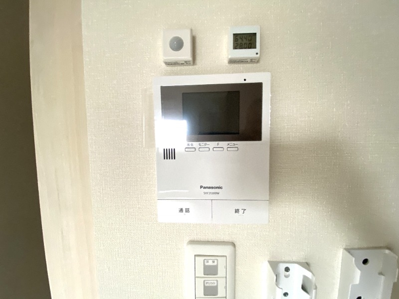 セキュリティ　顔が見えて安心です！