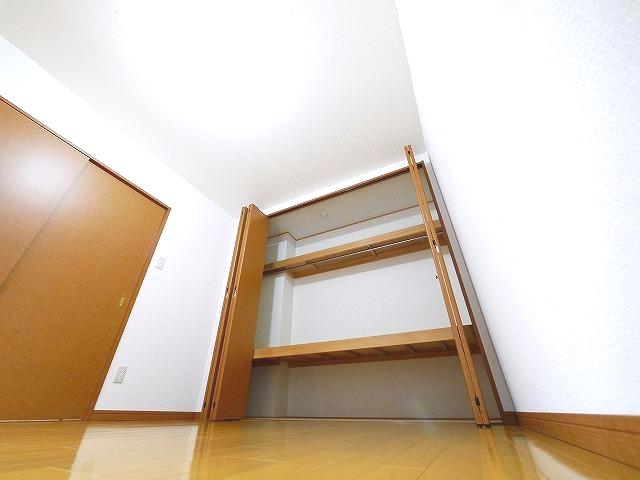 収納　大きなスペースがあり、収納には困りません