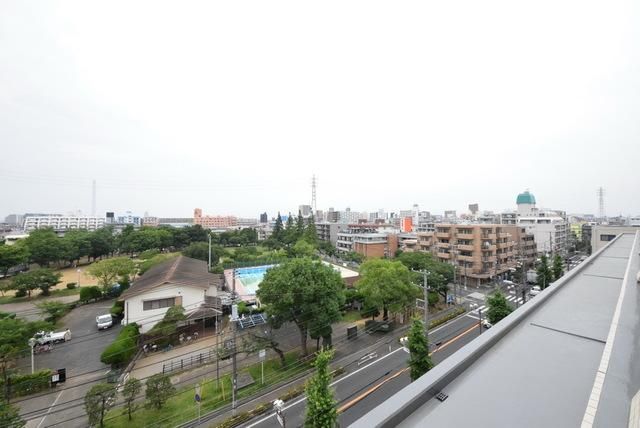 眺望　前は公園です♪