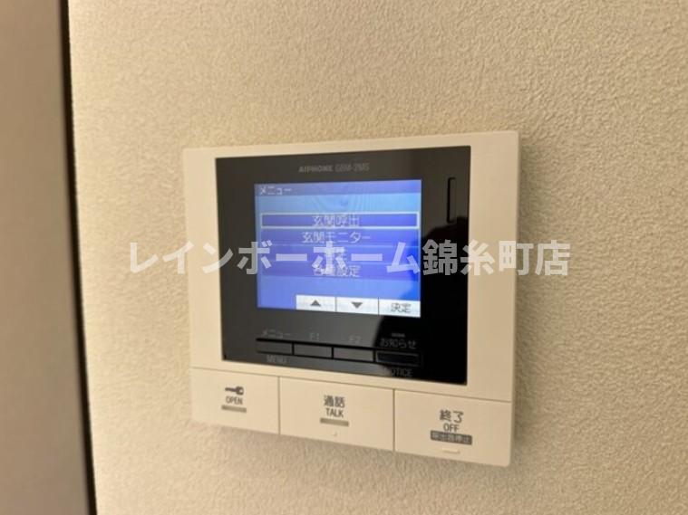 セキュリティ　※建築中のため同施工参考写真となります
