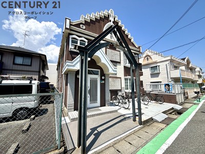 建物外観　オートロック付きでセキュリティ安心！