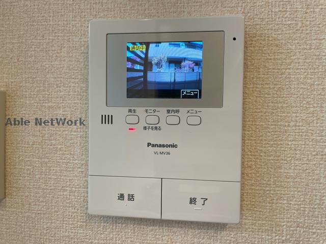 セキュリティ　※同物件別部屋の写真です。