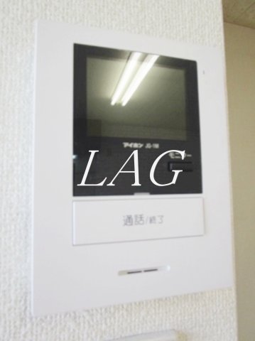 セキュリティ　モニター付きインターフォンです。