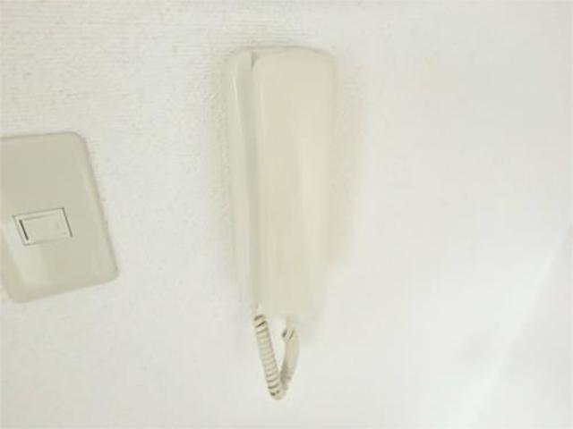 セキュリティ　インターホン付き