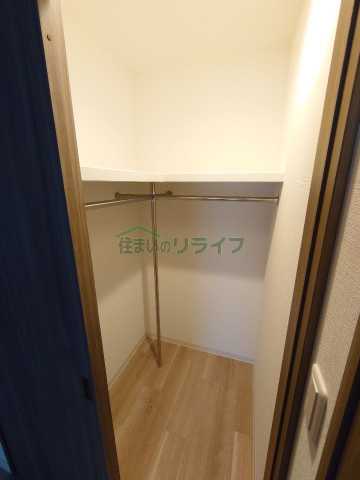 収納　別部屋同タイプ部屋の参考写真となります。