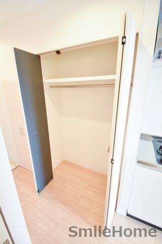 収納　収納があると、お部屋がすっきり片付きますね。