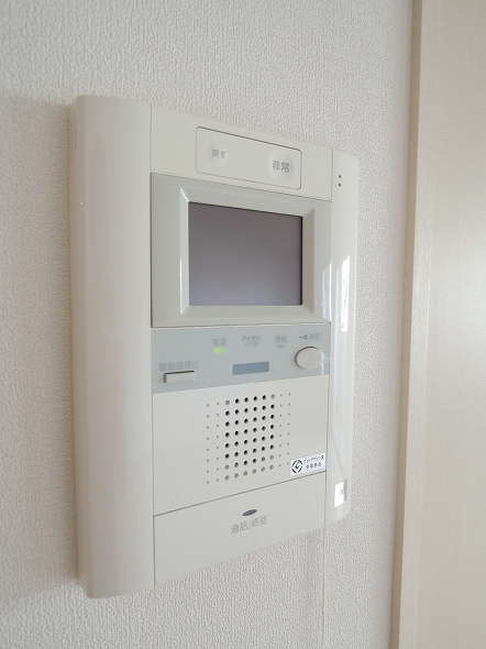 セキュリティ　TV付きモニターホン※別号室の参考写真になります。