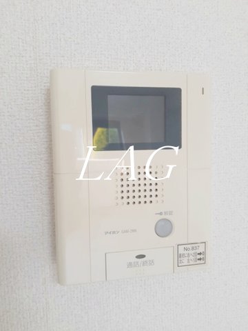 セキュリティ　モニター付きインターフォンです。