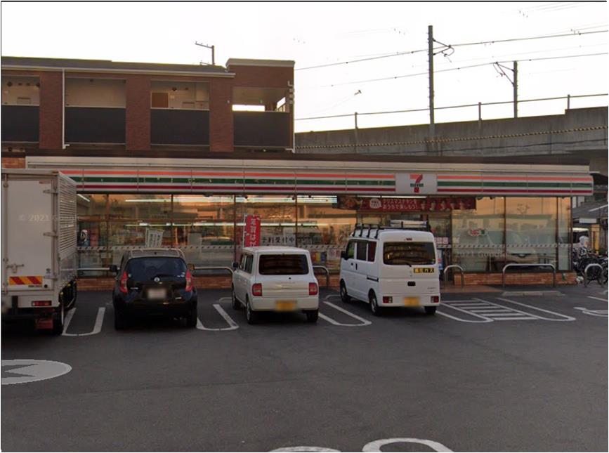 コンビニ　セブンイレブン 東大阪川俣1丁目店（コンビニ）まで349m