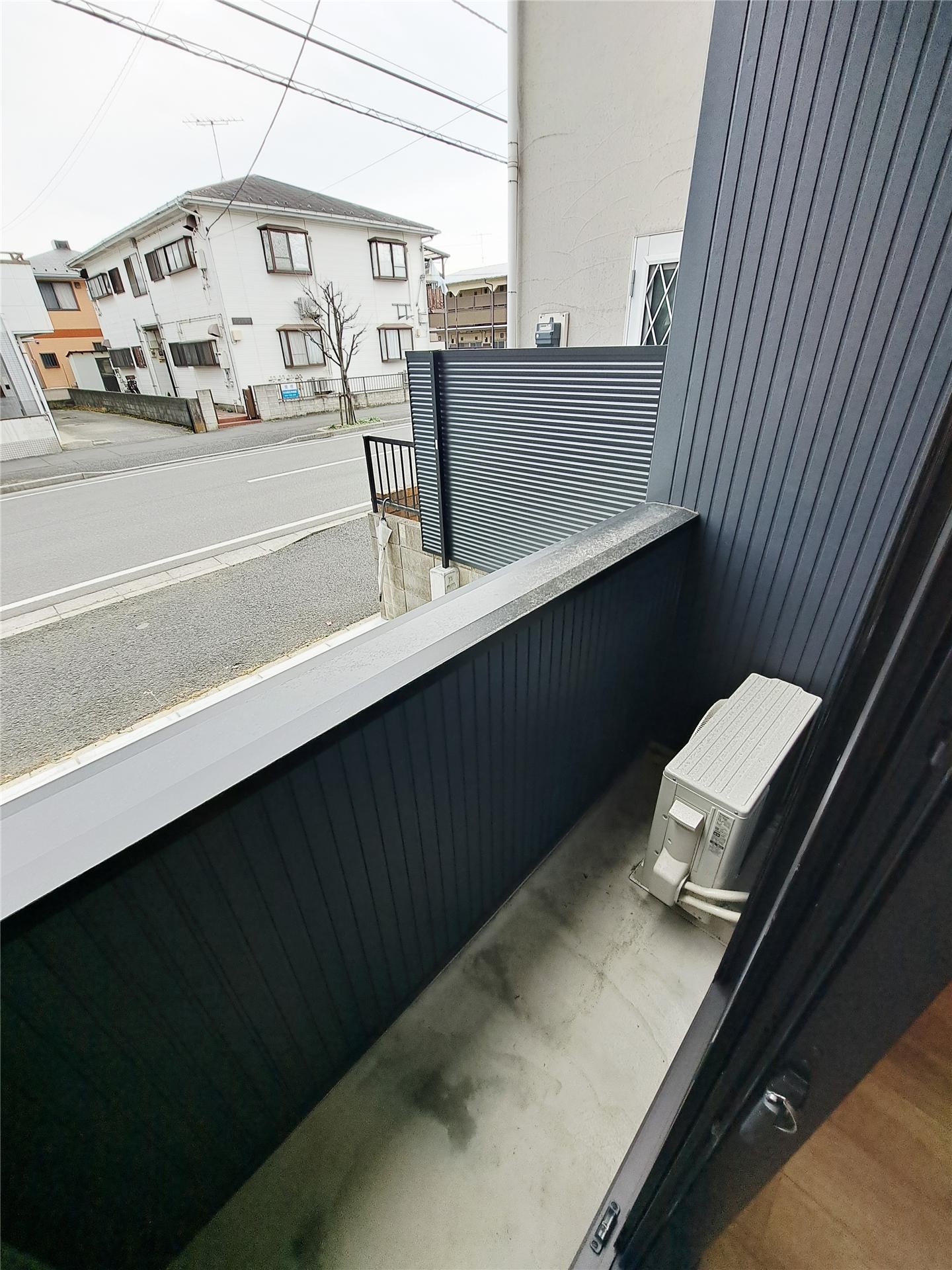 バルコニー　同ハウスメーカーの建築物件の写真です