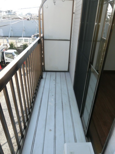 バルコニー　別号室の写真です。