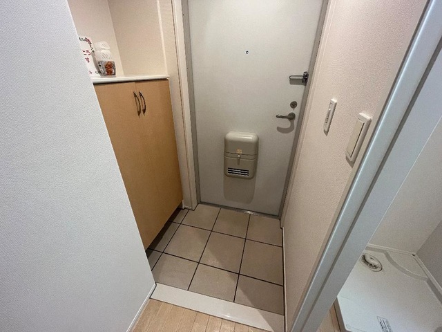 玄関　シューズボックス付きの玄関です★