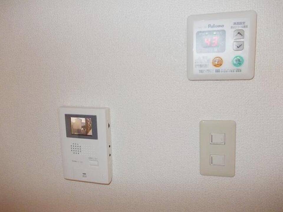 その他設備　給湯パネル