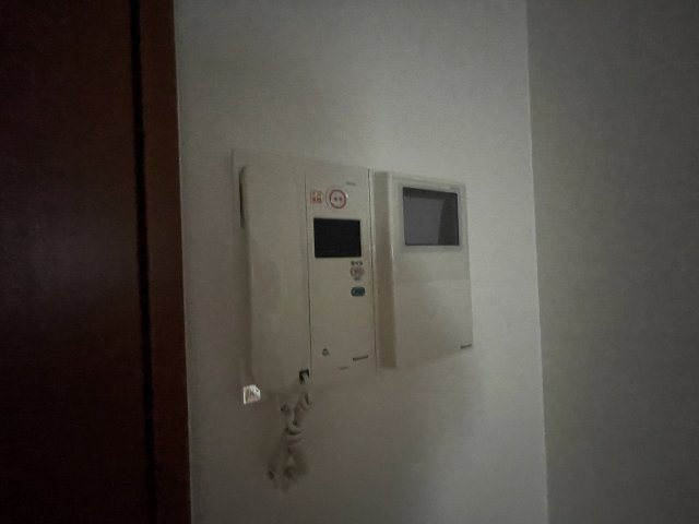 セキュリティ　モニター付きです