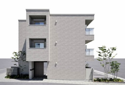 建物外観　完成予想図です。