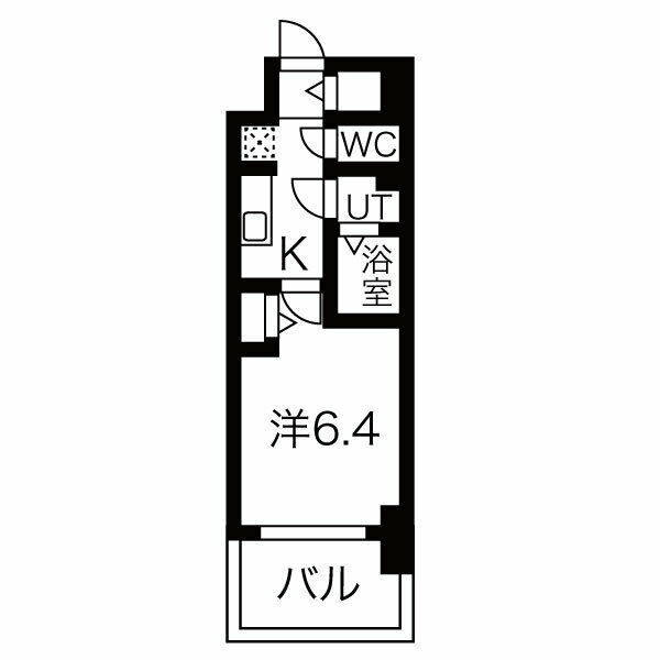メイクス名駅南IIの間取り写真