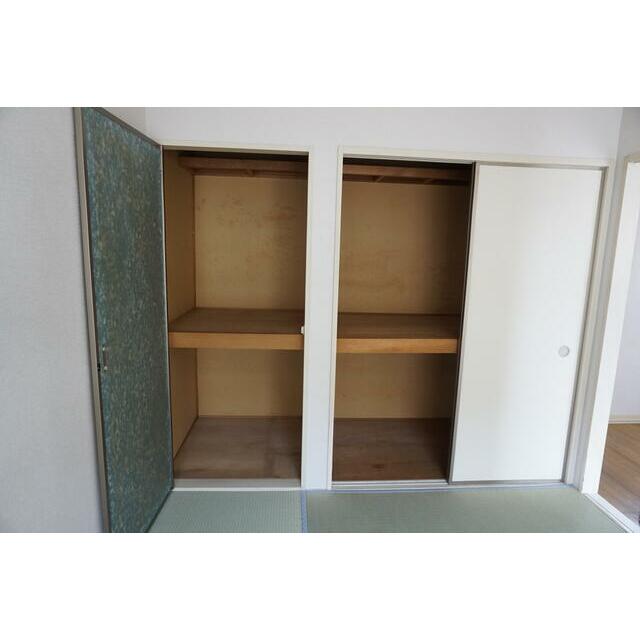 収納　２Ｆの和室は１間半の収納！収納力あります