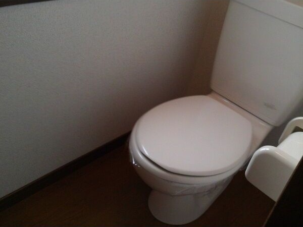 トイレ　反転写真