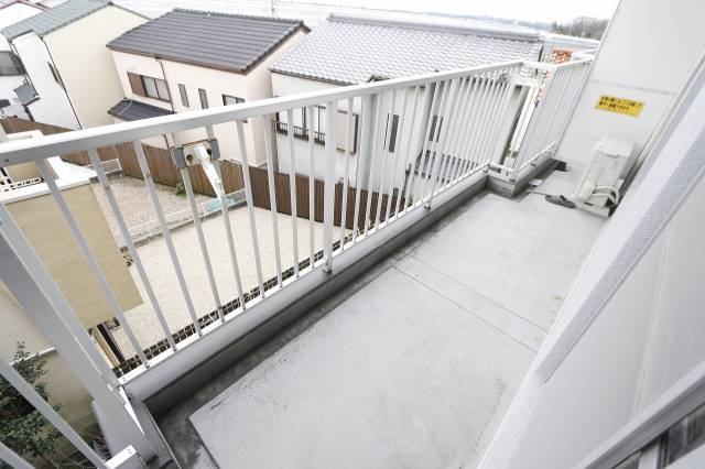 バルコニー　開放感あるベランダです。