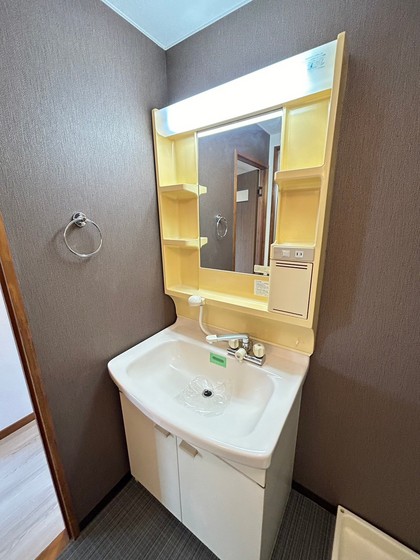 洗面設備　※別部屋の写真です