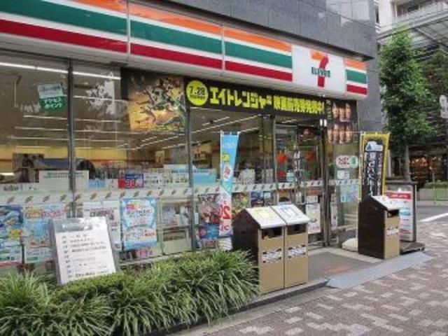コンビニ　セブンイレブン日本橋浜町店（コンビニ）まで456m