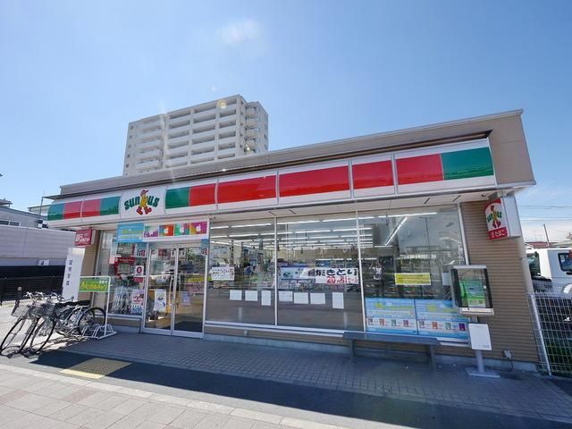 コンビニ　サンクス武蔵藤沢駅前店（コンビニ）まで726m