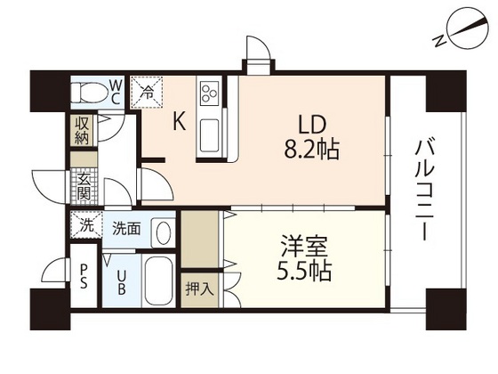 J・grace河原町の間取り写真