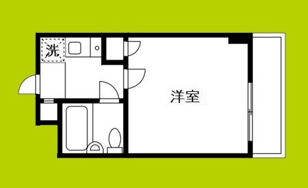 マンション輝の間取り写真