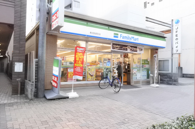 コンビニ　ファミリーマート東別院駅前店（コンビニ）まで348m