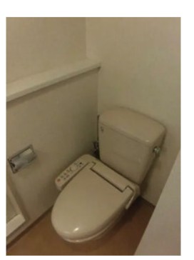 トイレ　ゆったりとした空間のトイレです