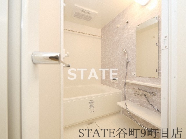 地下鉄谷町線 四天王寺前夕陽ケ丘駅 徒歩7分 10階建 築5年の風呂写真