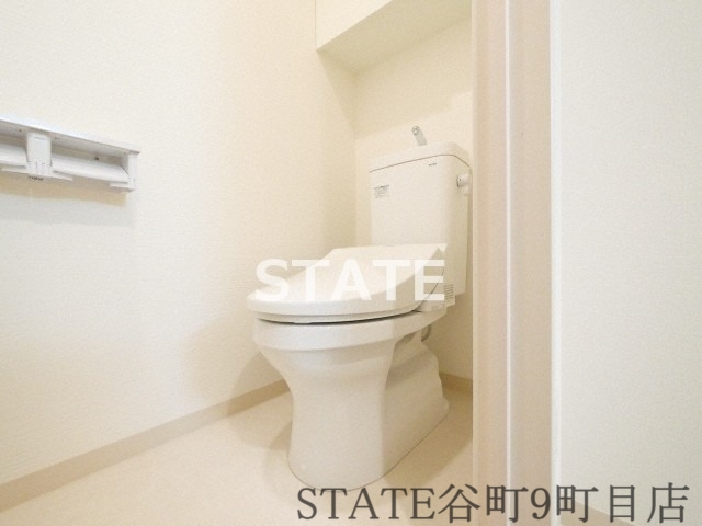 地下鉄谷町線 四天王寺前夕陽ケ丘駅 徒歩7分 10階建 築5年のトイレ写真
