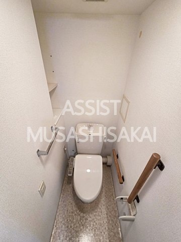 ＪＲ中央線 東小金井駅 徒歩14分 5階建 築31年のトイレ写真