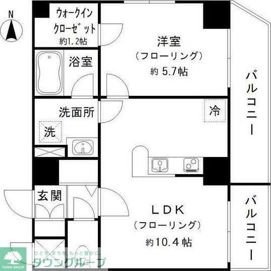 ステラフォートの間取り写真