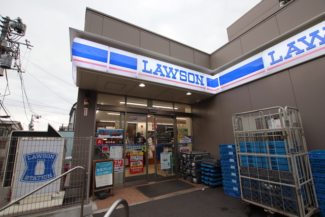 コンビニ　ローソン神楽坂上店（コンビニ）まで20m