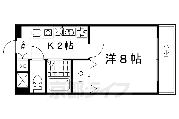 レイ上賀茂の間取り写真