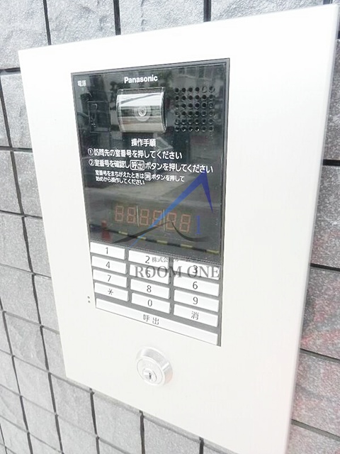 セキュリティ　オートロックです。